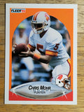 1990 Fleer #351 Chris Mohr RC