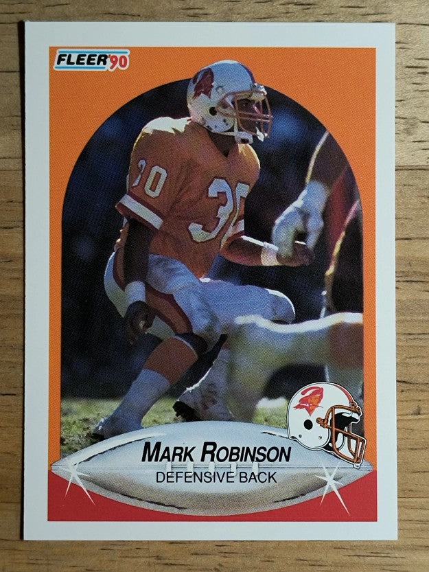 1990 Fleer #354 Mark Robinson