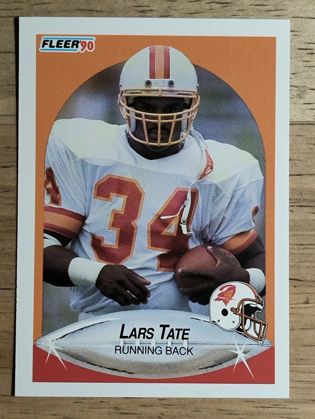 1990 Fleer #355 Lars Tate