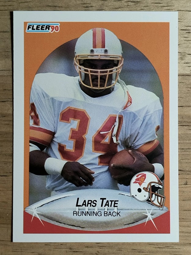 1990 Fleer #355 Lars Tate