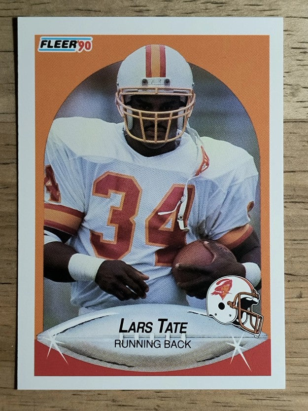 1990 Fleer #355 Lars Tate