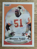 1990 Fleer #357 Broderick Thomas