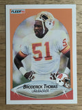 1990 Fleer #357 Broderick Thomas