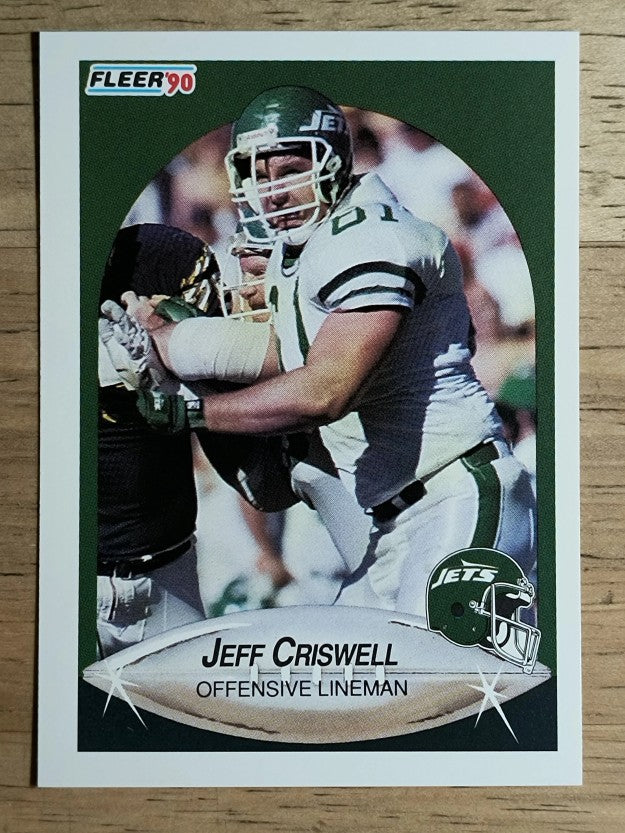 1990 Fleer #359 Jeff Criswell RC