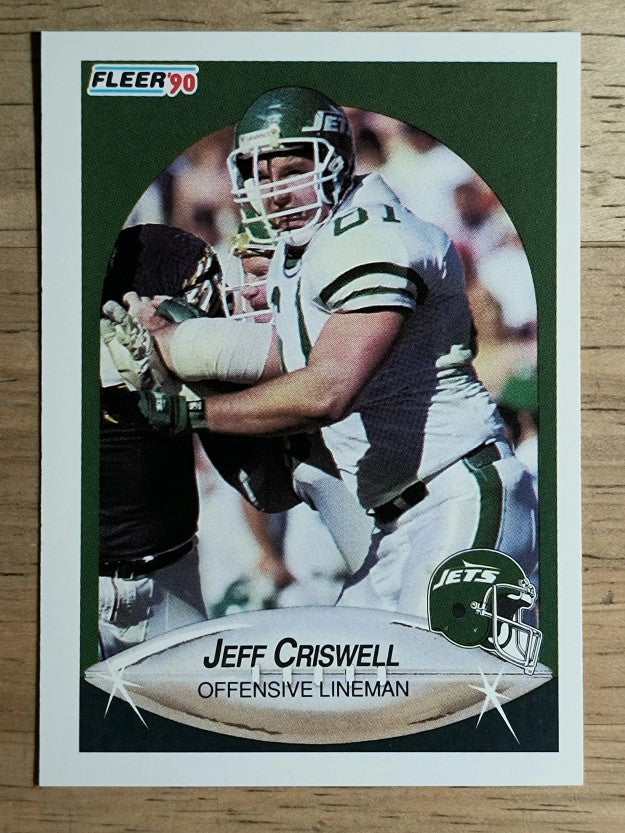 1990 Fleer #359 Jeff Criswell RC