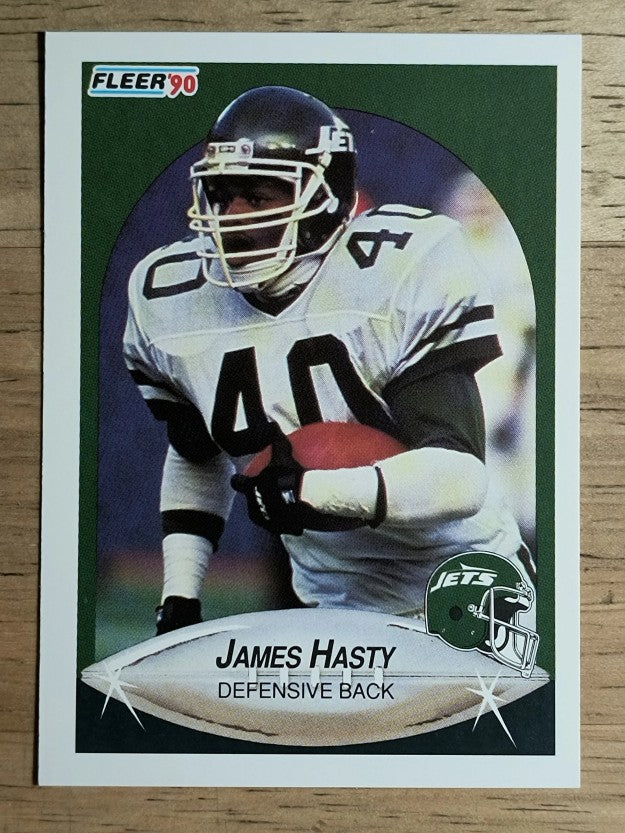 1990 Fleer #361 James Hasty