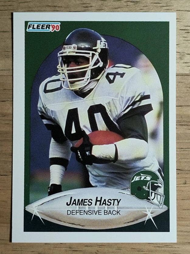 1990 Fleer #361 James Hasty