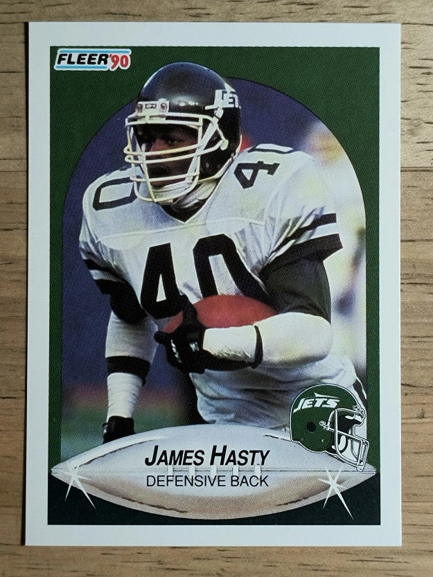 1990 Fleer #361 James Hasty