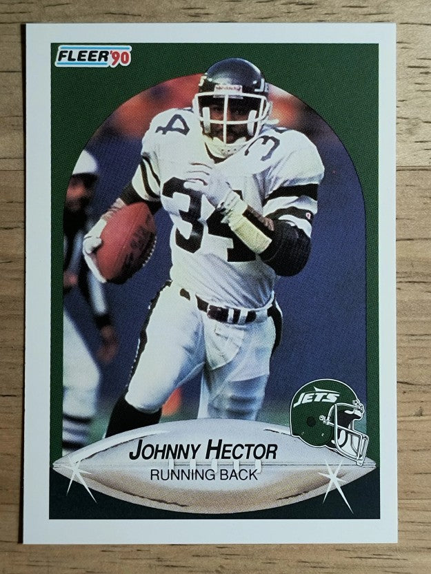 1990 Fleer #362 Johnny Hector
