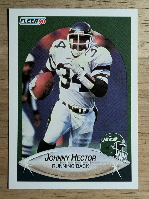 1990 Fleer #362 Johnny Hector