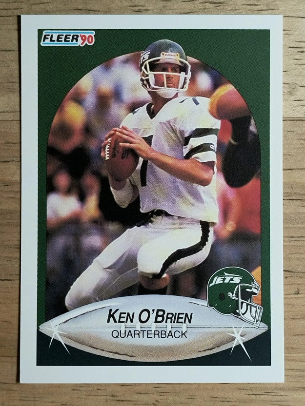 1990 Fleer #367 Ken O'Brien