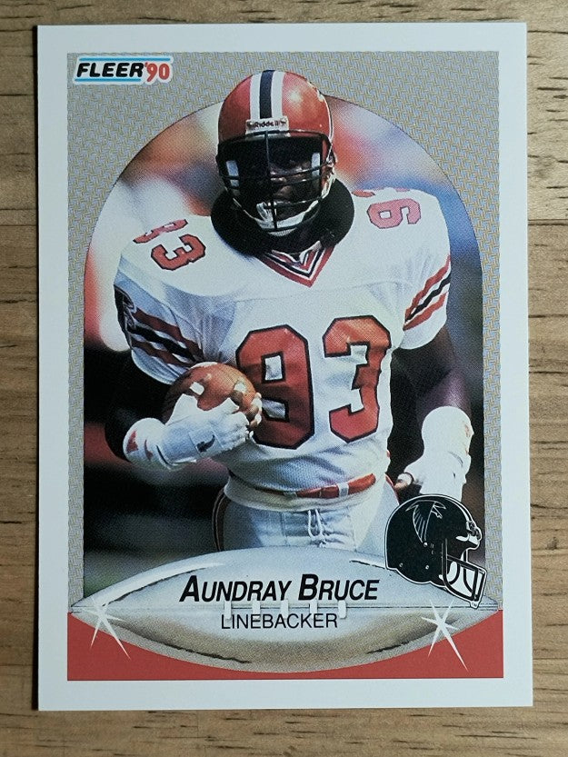 1990 Fleer #371 Aundray Bruce