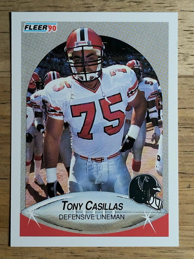 1990 Fleer #372 Tony Casillas