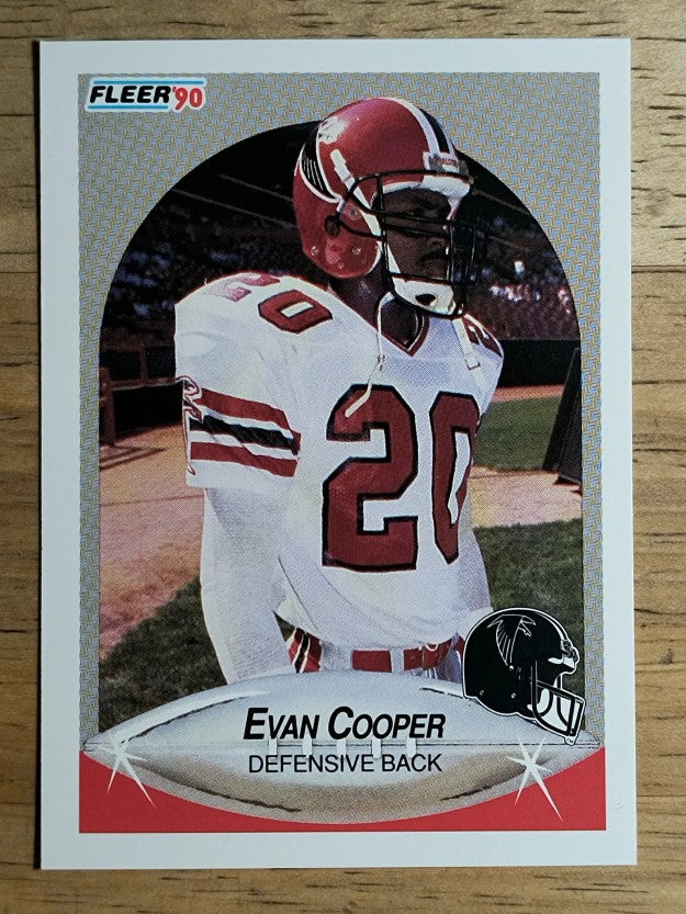 1990 Fleer #374 Evan Cooper
