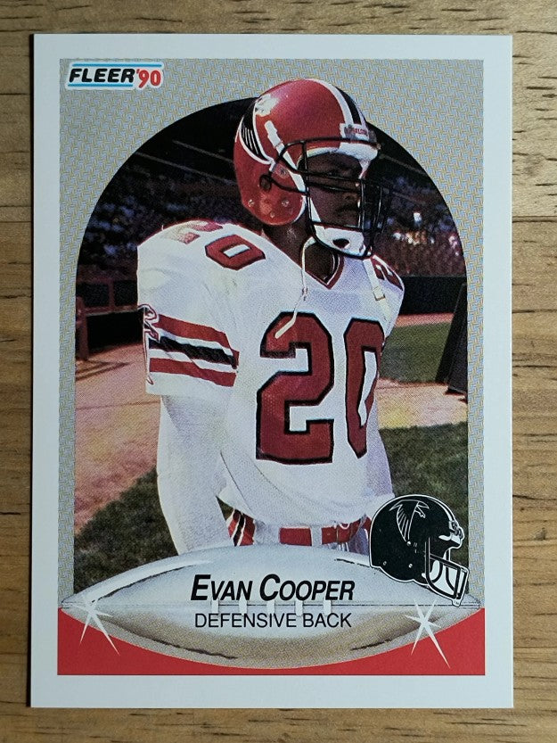 1990 Fleer #374 Evan Cooper