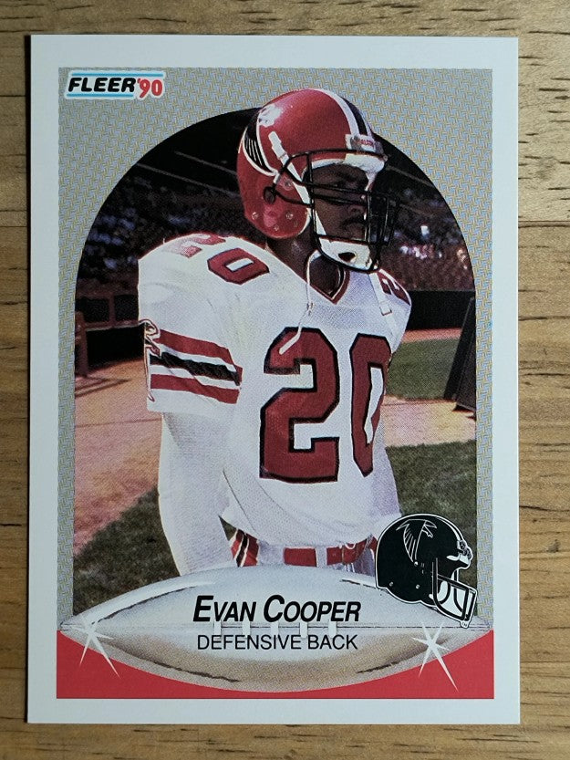 1990 Fleer #374 Evan Cooper