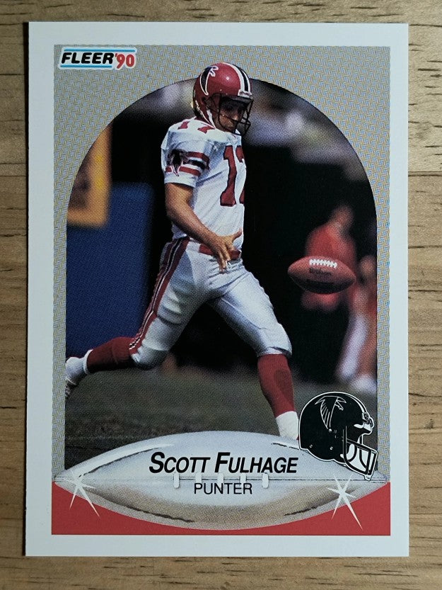 1990 Fleer #376 Scott Funhage