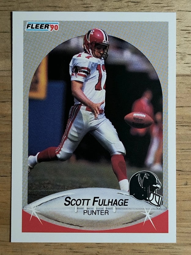 1990 Fleer #376 Scott Funhage
