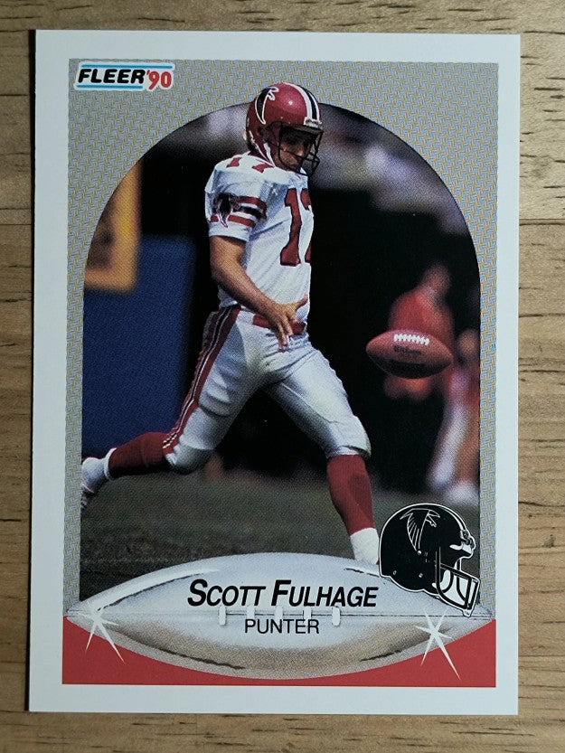 1990 Fleer #376 Scott Funhage