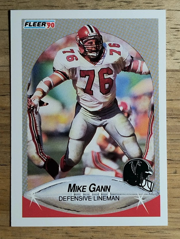 1990 Fleer #377 Mike Gann