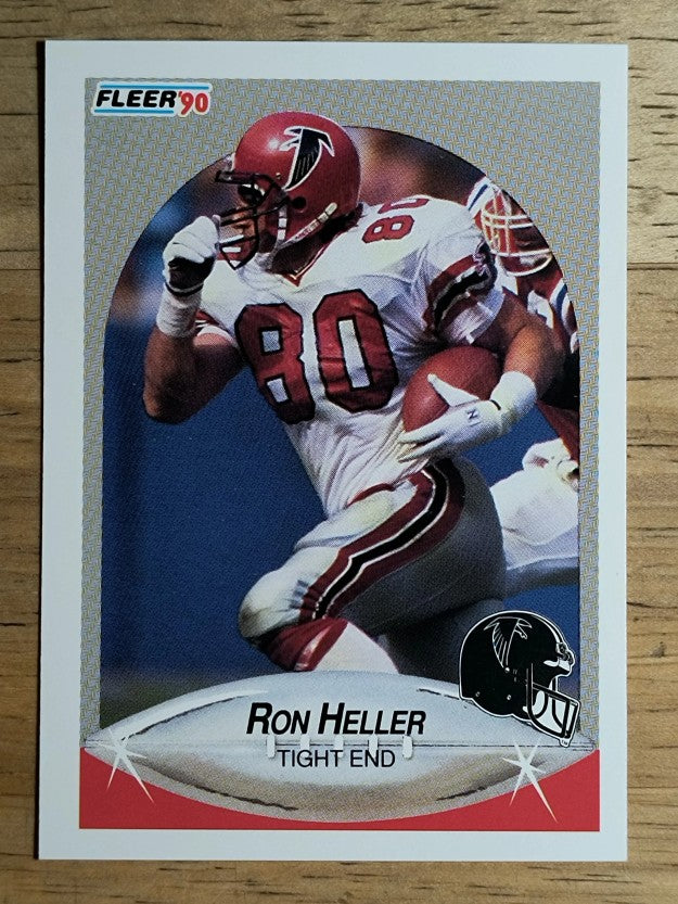 1990 Fleer #378 Ron Heller TE