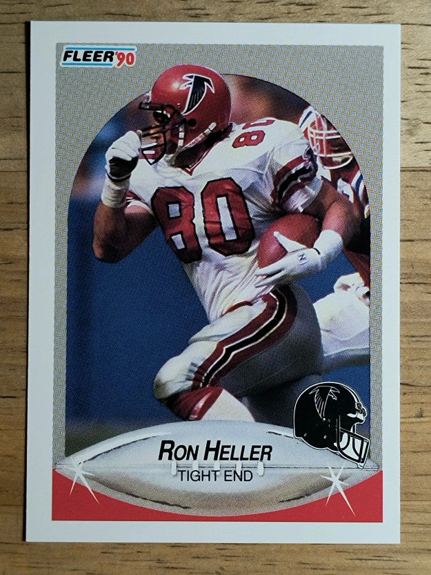 1990 Fleer #378 Ron Heller TE