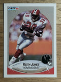 1990 Fleer #379 Keith Jones