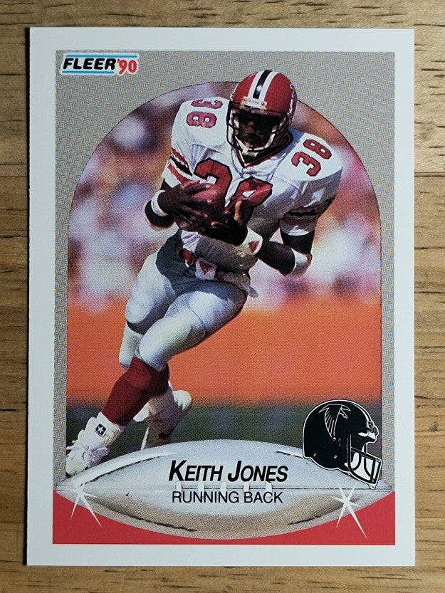 1990 Fleer #379 Keith Jones