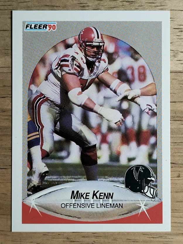 1990 Fleer #380 Mike Kenn