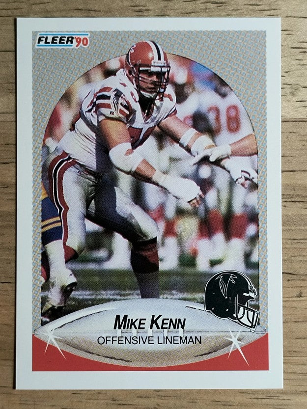 1990 Fleer #380 Mike Kenn