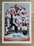 1990 Fleer #380 Mike Kenn