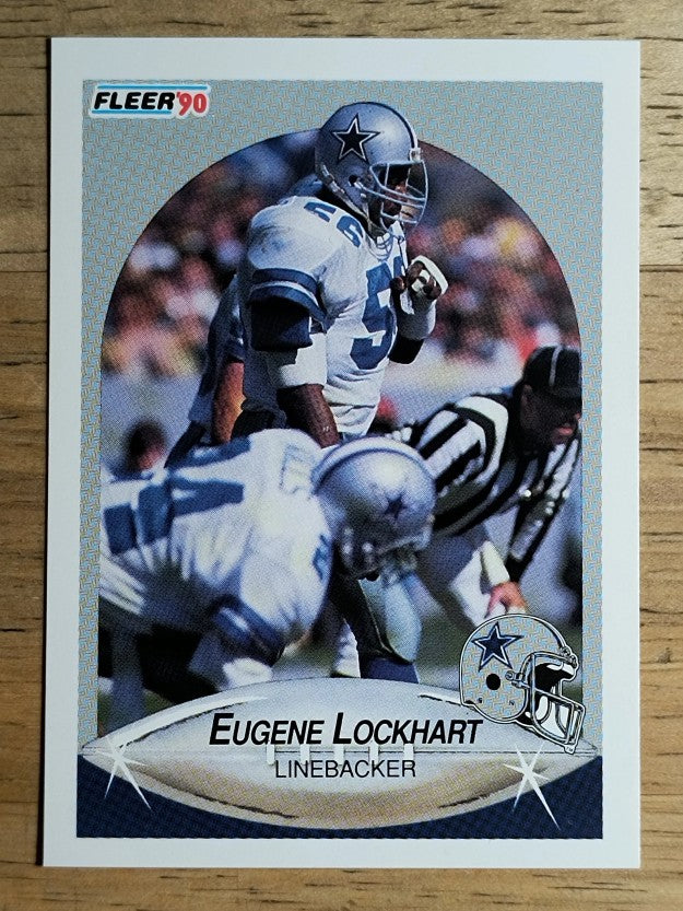 1990 Fleer #391 Eugene Lockhart