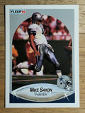 1990 Fleer #394 Mike Saxon