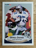 1990 Fleer #395 Derrick Shepard RC