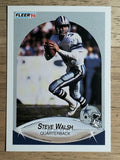 1990 Fleer #396 Steve Walsh