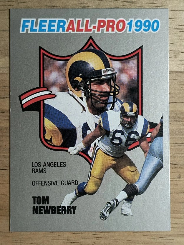 1990 Fleer All-Pros #6 Tom Newberry