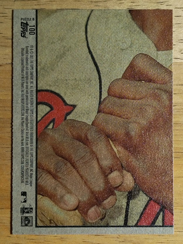 2021 Topps Heritage #100 Jacob deGrom IA
