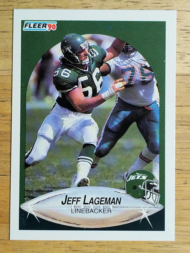 1990 Fleer Update #U76 Jeff Lageman