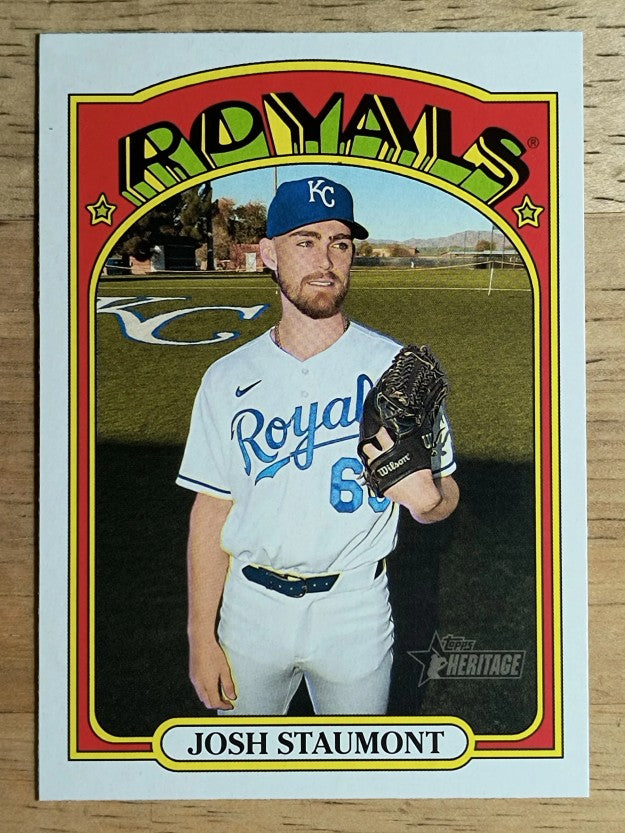 2021 Topps Heritage #284 Josh Staumont