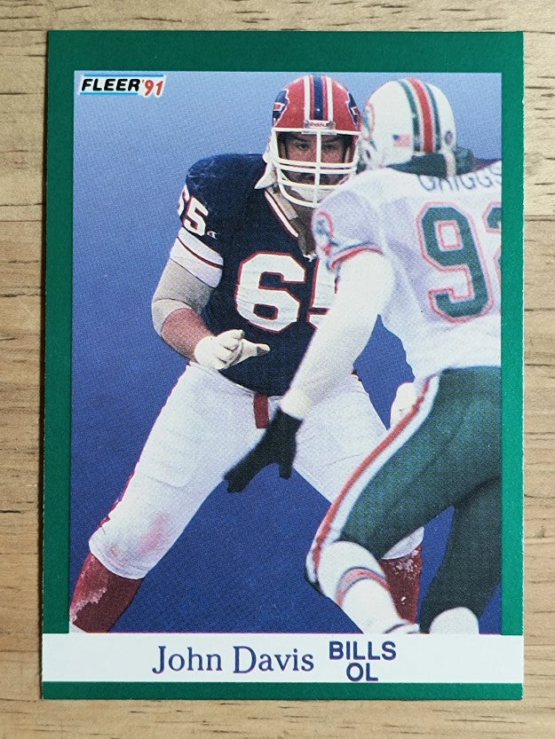 1991 Fleer #2 John Davis RC