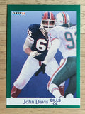 1991 Fleer #2 John Davis RC