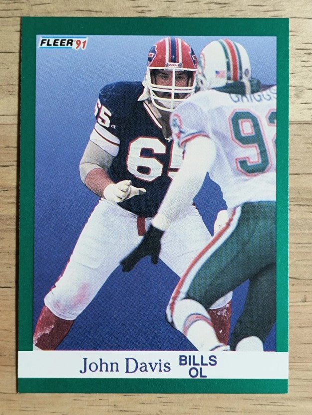 1991 Fleer #2 John Davis RC