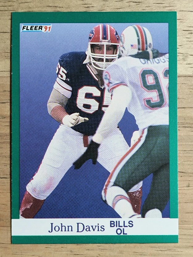 1991 Fleer #2 John Davis RC