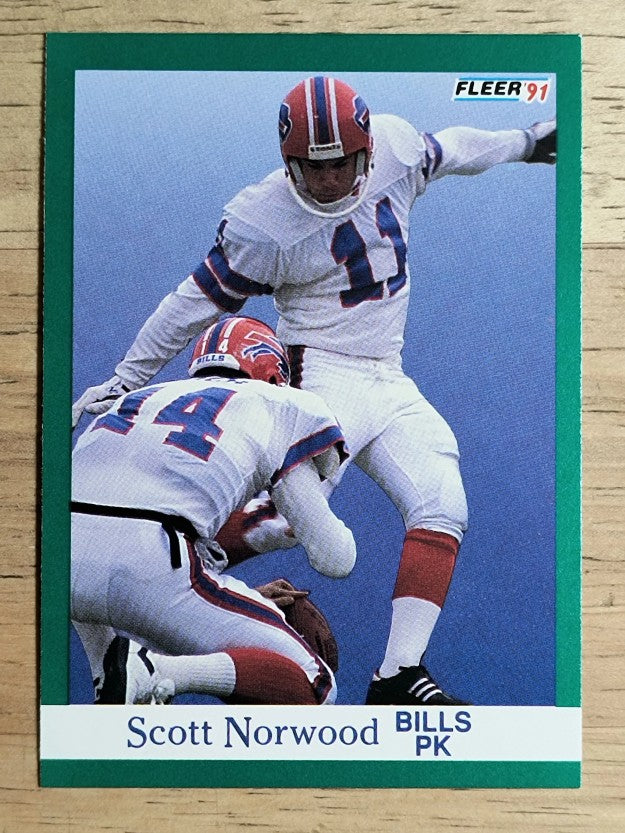 1991 Fleer #6 Scott Norwood
