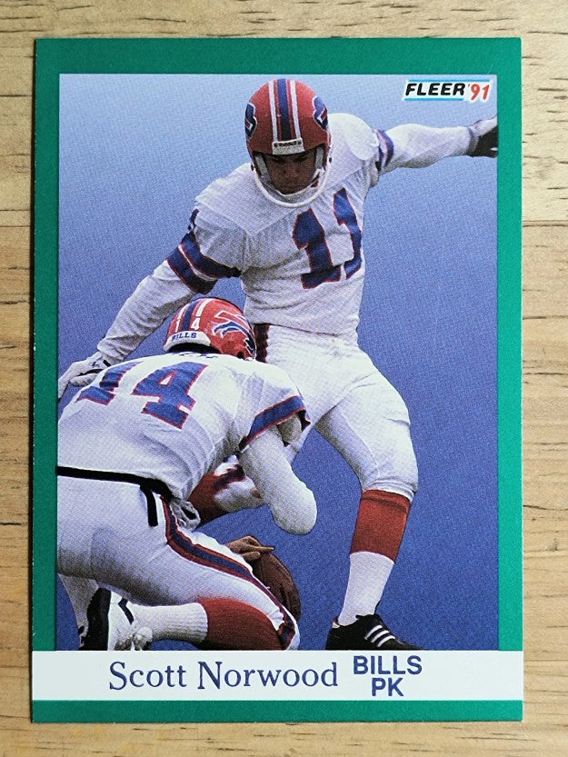 1991 Fleer #6 Scott Norwood