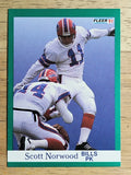 1991 Fleer #6 Scott Norwood