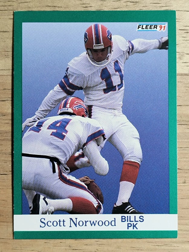 1991 Fleer #6 Scott Norwood