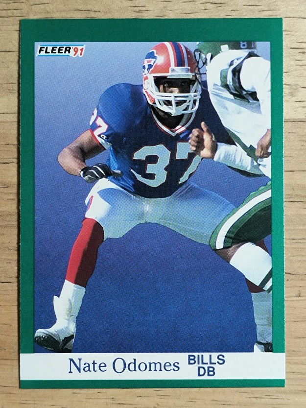 1991 Fleer #7 Nate Odomes