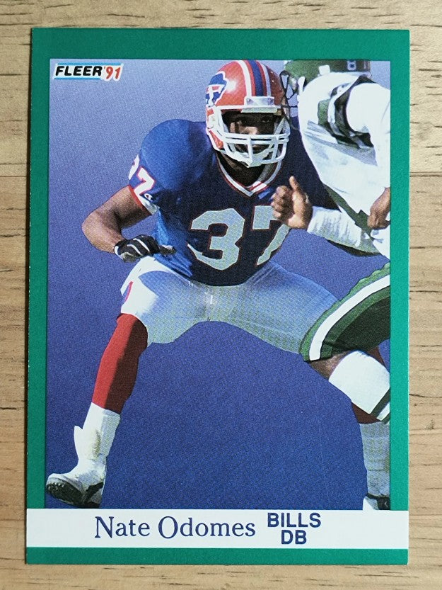 1991 Fleer #7 Nate Odomes