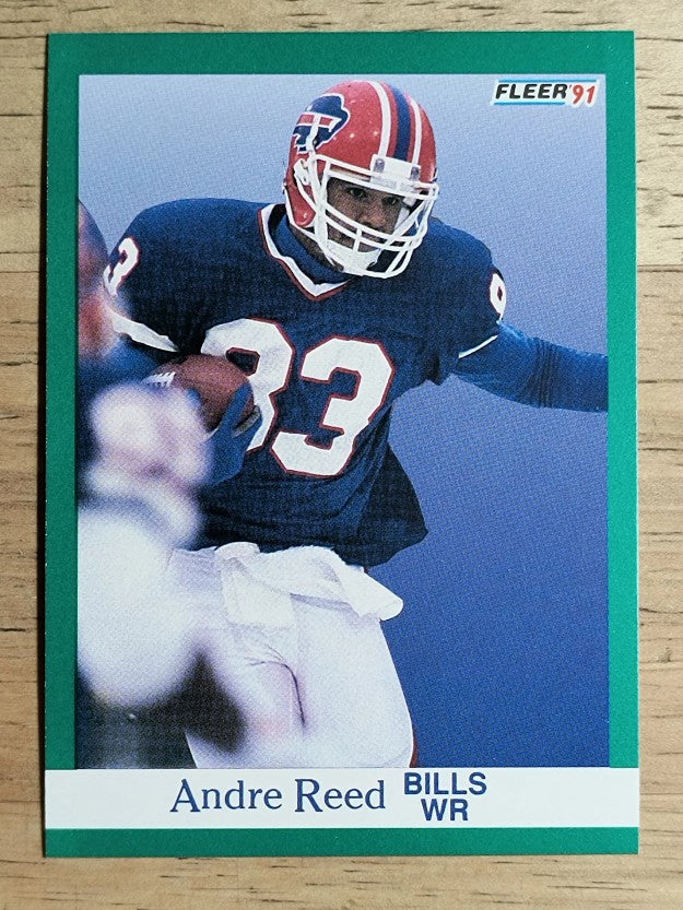1991 Fleer #8 Andre Reed